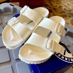 Birkenstock White Sandals